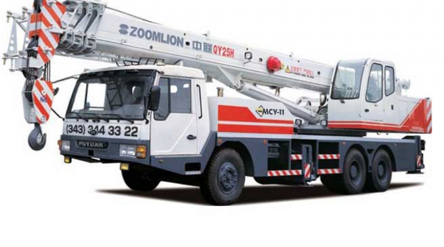 Автокран 25 тонн, 33 метра Zoomlion (QY25V431)